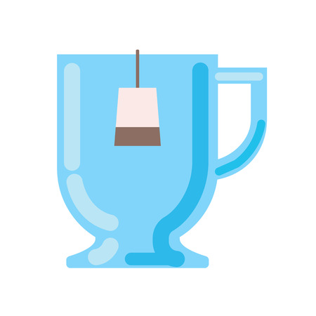 Tea icon vector isolated on white background for your web and mobile app design, Tea logo conceptのイラスト素材