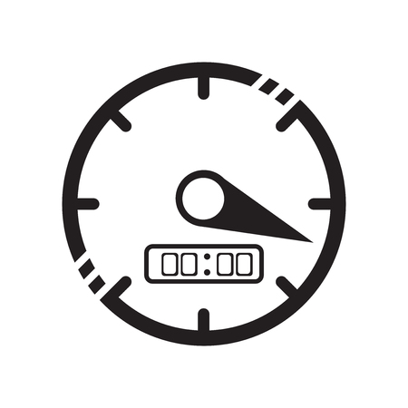 Dashboard icon vector isolated on white background for your web and mobile app design, Dashboard logo conceptのイラスト素材