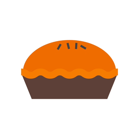 Pie icon vector isolated on white background for your web and mobile app design, Pie logo conceptのイラスト素材