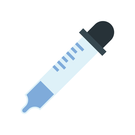 Dropper icon vector isolated on white background for your web and mobile app design, Dropper logo conceptのイラスト素材