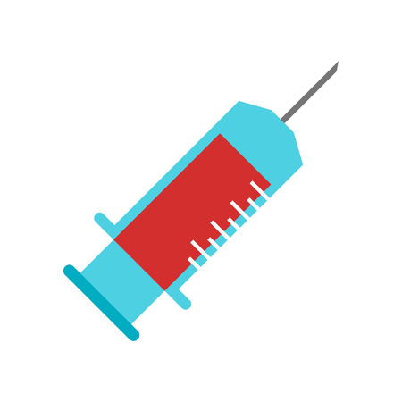 Vaccine icon vector isolated on white background for your web and mobile app design, Vaccine logo conceptのイラスト素材