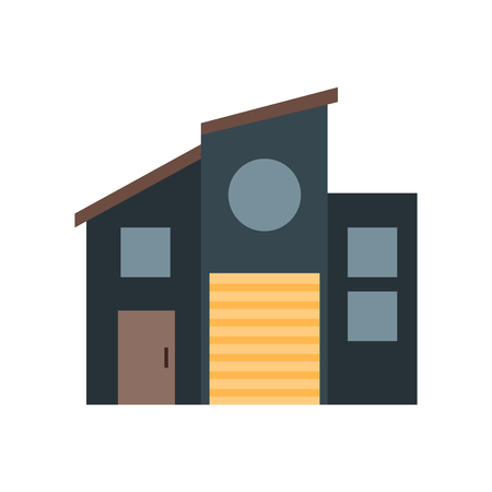 House icon vector isolated on white background for your web and mobile app design, House logo conceptのイラスト素材