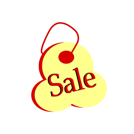 For sale icon vector isolated on white background for your web and mobile app design, For sale logo conceptのイラスト素材