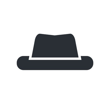 Hat icon vector isolated on white background for your web and mobile app design, Hat logo conceptのイラスト素材