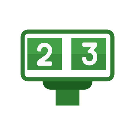 Scoreboard icon vector isolated on white background for your web and mobile app design, Scoreboard logo conceptのイラスト素材