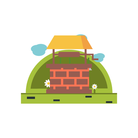 Well icon vector isolated on white background for your web and mobile app design, Well logo conceptのイラスト素材