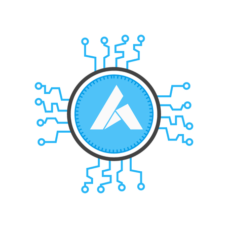 Ardor icon vector isolated on white background for your web and mobile app design, Ardor logo conceptのイラスト素材