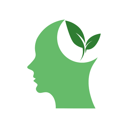 Think icon vector isolated on white background for your web and mobile app design, Think logo conceptのイラスト素材