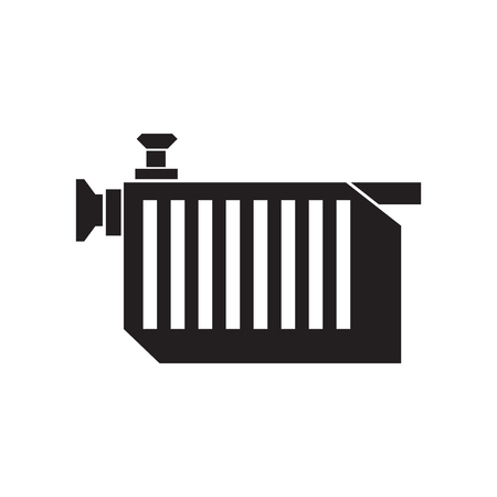 Car parts icon vector isolated on white background for your web and mobile app design, Car parts logo conceptのイラスト素材