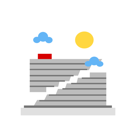 Centre georges pompidou icon vector isolated on white background for your web and mobile app design, Centre georges pompidou logo conceptのイラスト素材