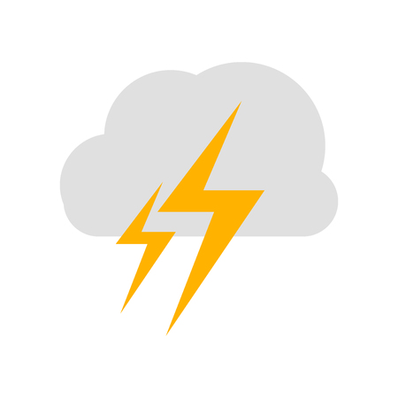 Storm icon vector isolated on white background for your web and mobile app design, Storm logo conceptのイラスト素材