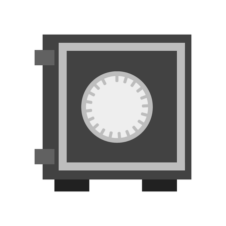 Safebox icon vector isolated on white background for your web and mobile app design, Safebox logo conceptのイラスト素材