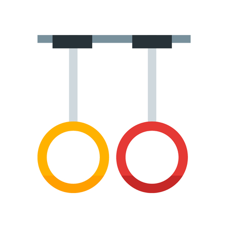 Rings icon vector isolated on white background for your web and mobile app design, Rings logo conceptのイラスト素材