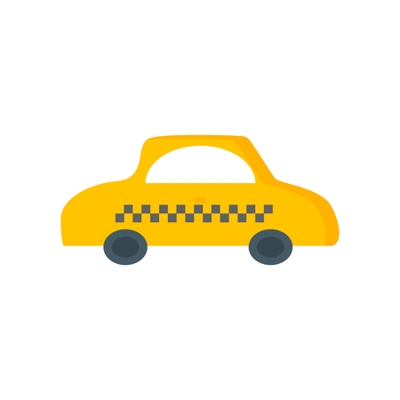 Taxi icon vector isolated on white background for your web and mobile app design, Taxi logo conceptのイラスト素材