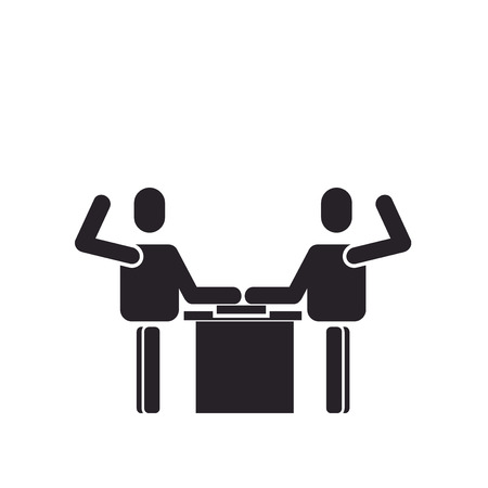 Swear icon vector isolated on white background for your web and mobile app design, Swear logo conceptのイラスト素材