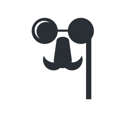 Mask icon vector isolated on white background for your web and mobile app design, Mask logo conceptのイラスト素材