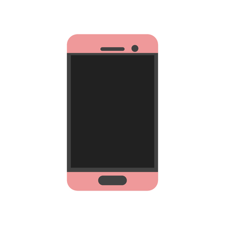 Smartphone icon vector isolated on white background for your web and mobile app design, Smartphone logo conceptのイラスト素材