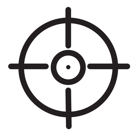 Location marker icon vector isolated on white background for your web and mobile app design, Location marker logo conceptのイラスト素材