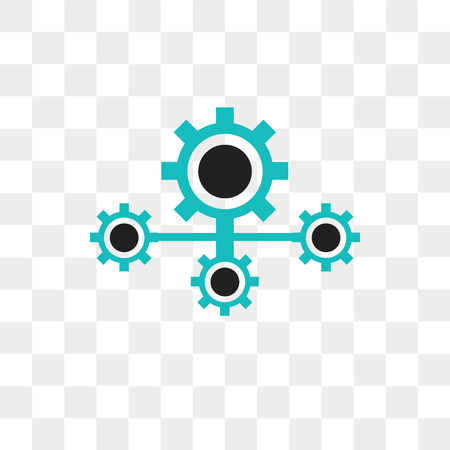 User setting interface vector icon isolated on transparent background, User setting interface logo conceptのイラスト素材
