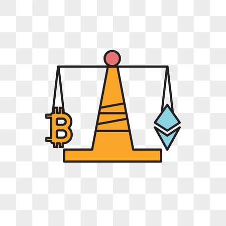 Exchange vector icon isolated on transparent background, Exchange logo conceptのイラスト素材