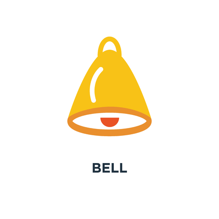 bell icon. alarm concept symbol design, alert vector illustrationのイラスト素材
