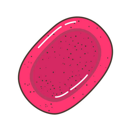 Ceramic plate. Kitchenware. Porcelain spotted dish craft. Hand drawn dishware. Vector illustration.のイラスト素材