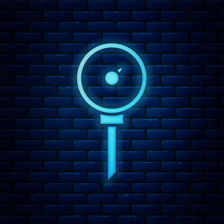 Blue Kitchen thermometer icon isolated seamless pattern on red background. Vectorのイラスト素材