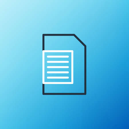 Line Laundry detergent for automatic wash machine icon isolated on blue background. Colorful outline concept. Vectorのイラスト素材