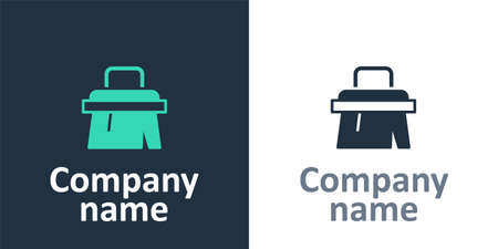 Logotype Sauna brush icon isolated on white background. Wooden brush with coarse bristles for washing in the bath. Anti cellulite massage. Logo design template element. Vectorのイラスト素材