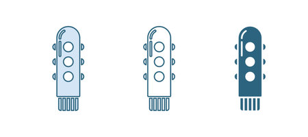 Blue Dildo vibrator for sex games icon isolated on white background. Sex toy for adults. Vaginal exercise machines for intimate. Vector.のイラスト素材