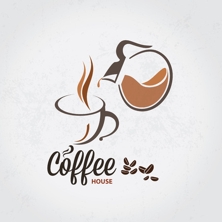 Vector icon of coffee cupのイラスト素材