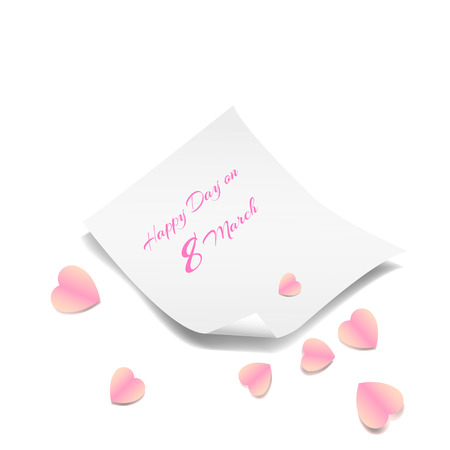 Happy Day on 8 Marchの写真素材