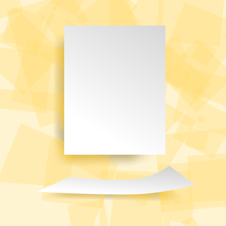 Two leaves on brown background scrapsの写真素材