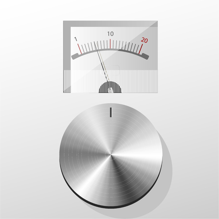 Indicator and regulator of aluminumの写真素材