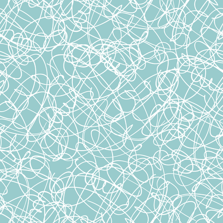 Hand drawn scribble seamless texture. Vector hipster pattern designのイラスト素材