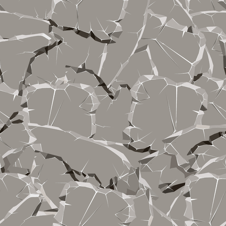 Stone grey color seamless pattern, vector decorative backgroundのイラスト素材