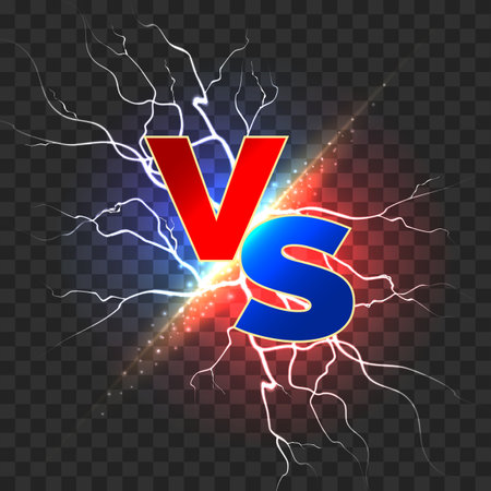 Thunderstorm choice backgroundのイラスト素材