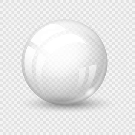 Crystal ball isolatedのイラスト素材