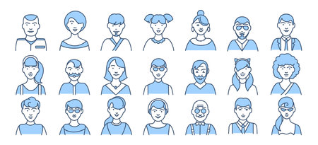 Person stroke characters