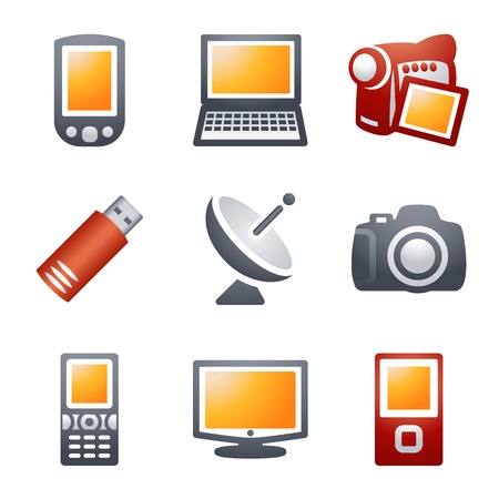 Color icons for website 16のイラスト素材