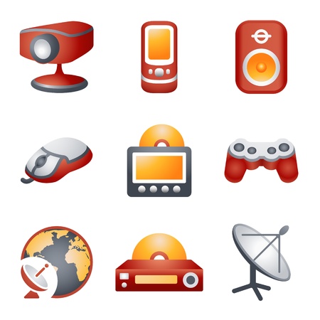 Color icons for website 21のイラスト素材