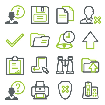 Icons for web set 2のイラスト素材