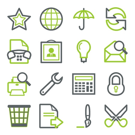 Icons for web set 5のイラスト素材