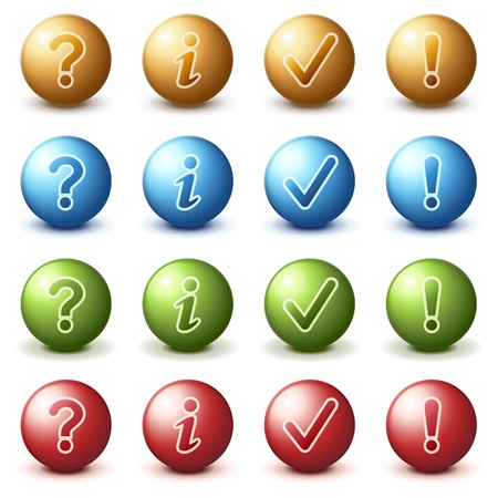 Balls for web 1のイラスト素材