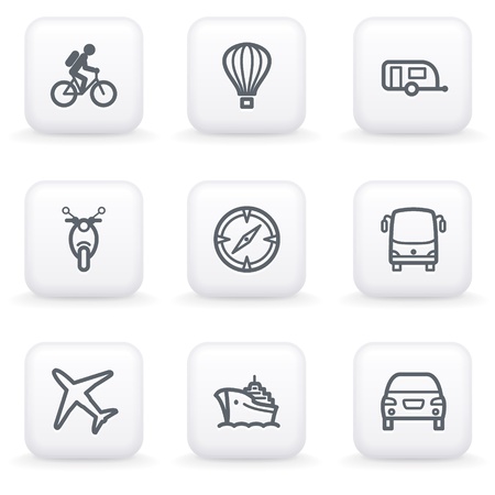 White button for web 20のイラスト素材