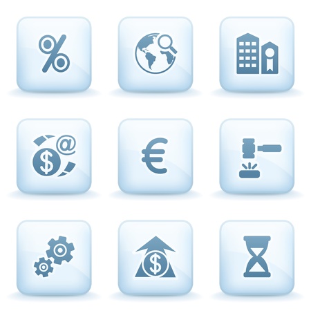 Icons blue series 25のイラスト素材