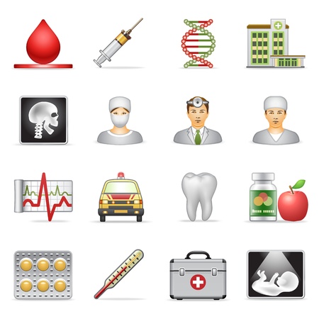 Medical icons.のイラスト素材