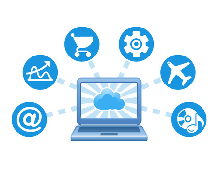 Vector icons, illustration, for websites, guides, booklets.のイラスト素材