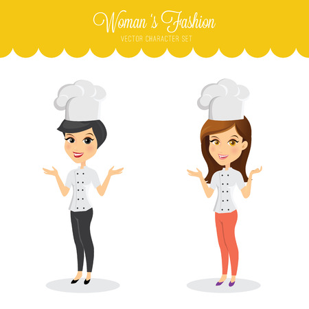 Woman's fashion.のイラスト素材