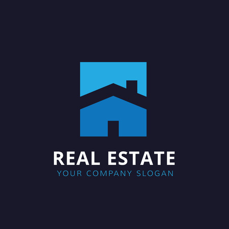 Real estate logoのイラスト素材